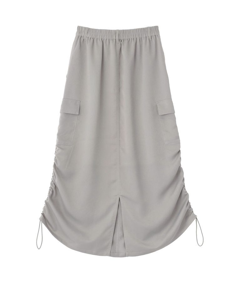 Green Parks「サテンカーゴスカート」|スカート|