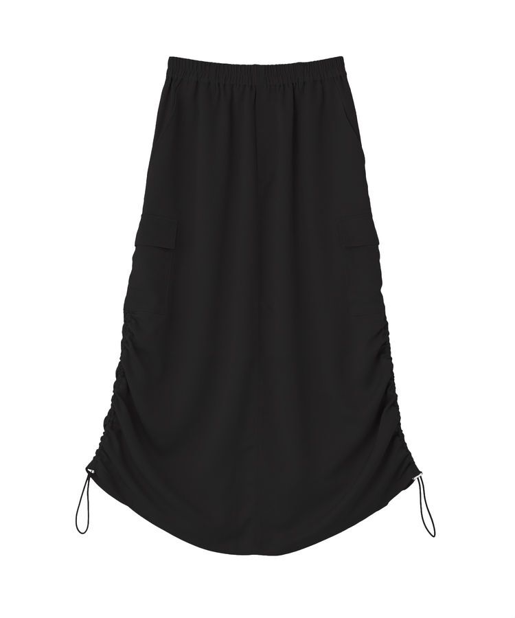 Green Parks「サテンカーゴスカート」|スカート|