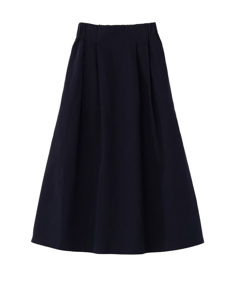 Green Parks「綿混やわらかタッチタックスカート」|スカート|