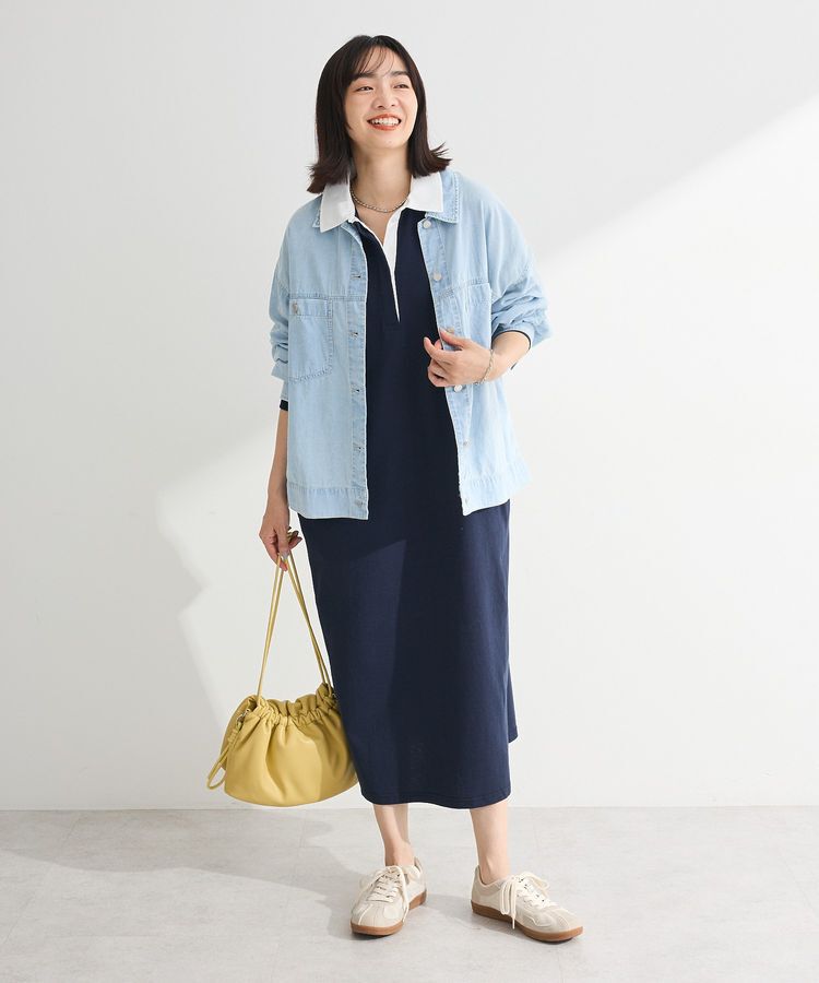 Green Parks「ラガーシャツワンピース」|ワンピース|