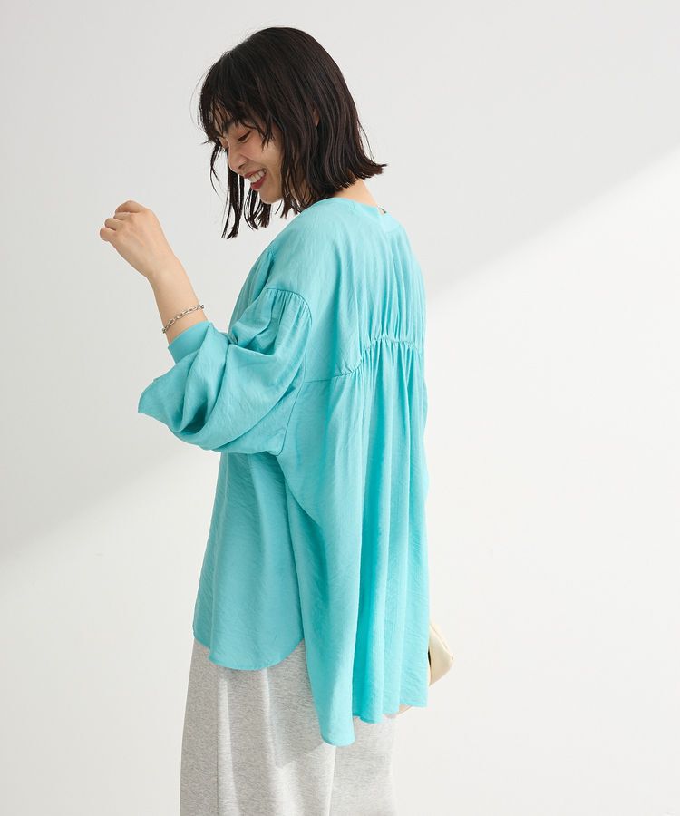 Green Parks「リブドッキングシアーシャツ」|シャツ・ブラウス|