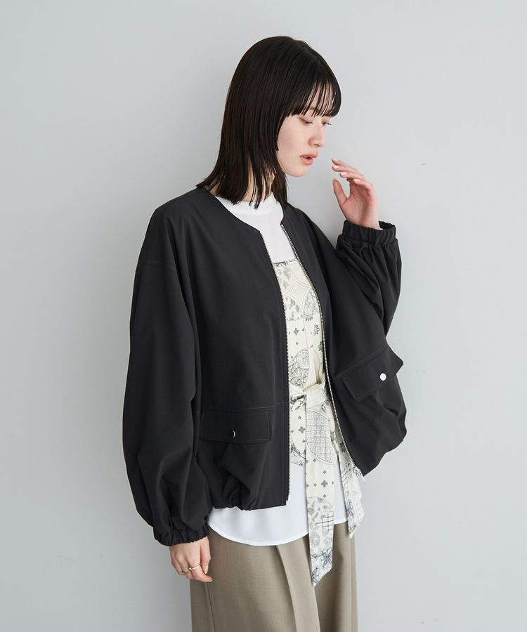 YECCA VECCA「【撥水】バルーンブルゾン」|ブルゾン・スタジャン|