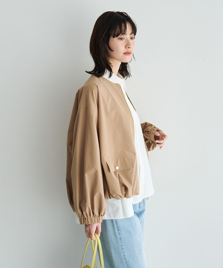 YECCA VECCA「【撥水】バルーンブルゾン」|ブルゾン・スタジャン|