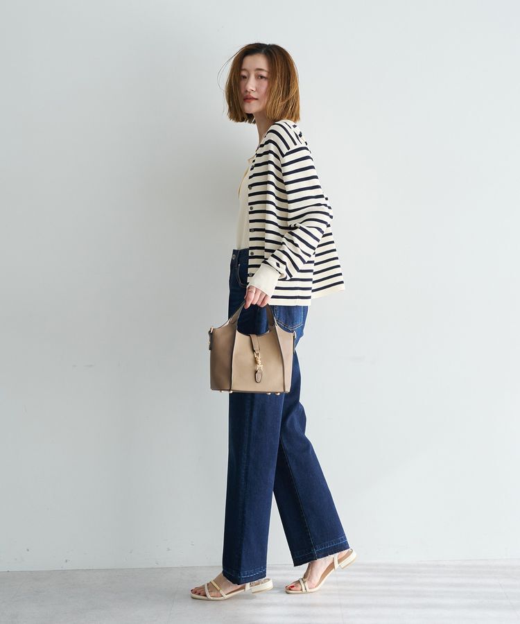 YECCA VECCA「【UVカット/マシンウォッシャブル】アンサンブルニット」|カーディガン|