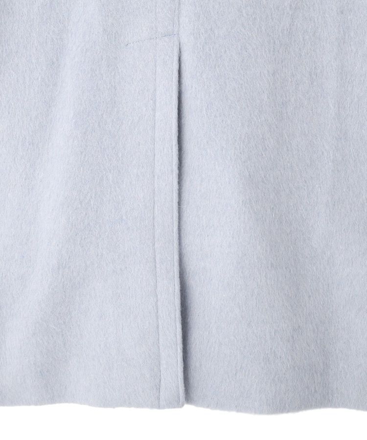 YECCA VECCA「ウール混ミドル丈スタンドカラーコート」|その他|