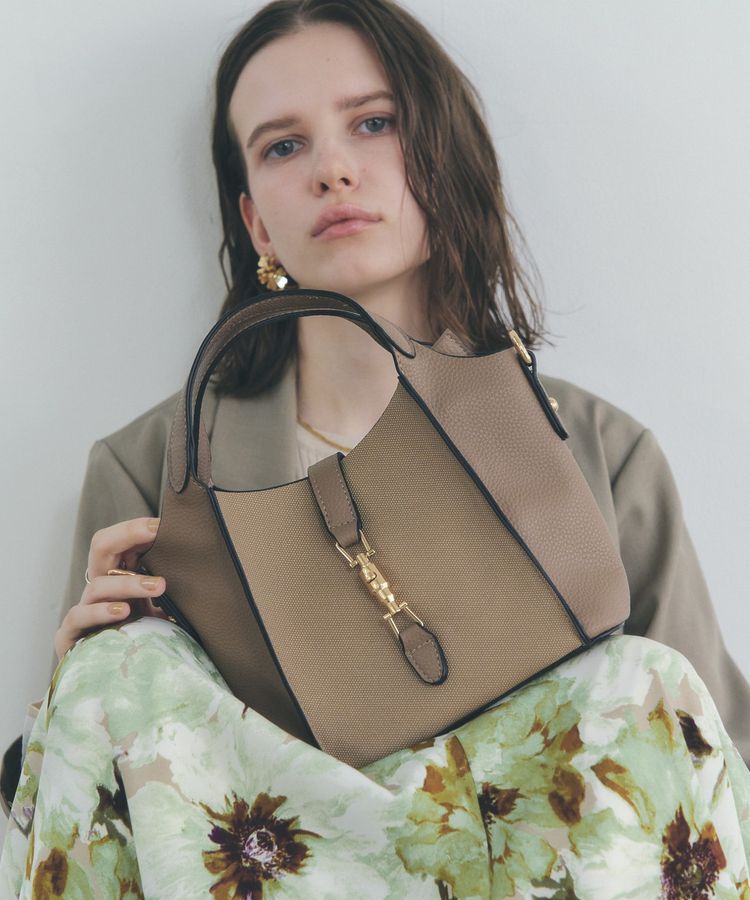 YECCA VECCA「4wayミニバッグ」|ハンドバッグ|Beige