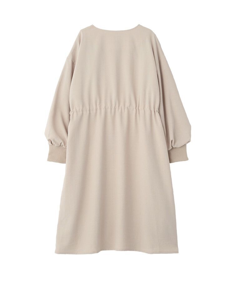 YECCA VECCA「ノーカラーラペルロングコート」|ノーカラーコート|