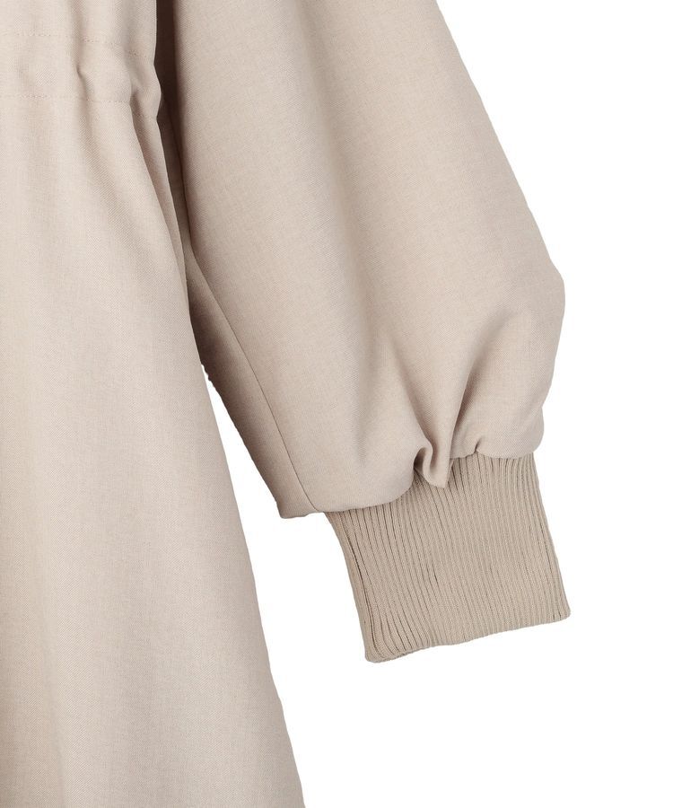 YECCA VECCA「ノーカラーラペルロングコート」|ノーカラーコート|