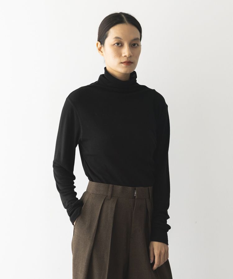 GARAGE OF GOOD CLOTHING「ウール混シアーハイネックプルオーバー」|Tシャツ・カットソー|