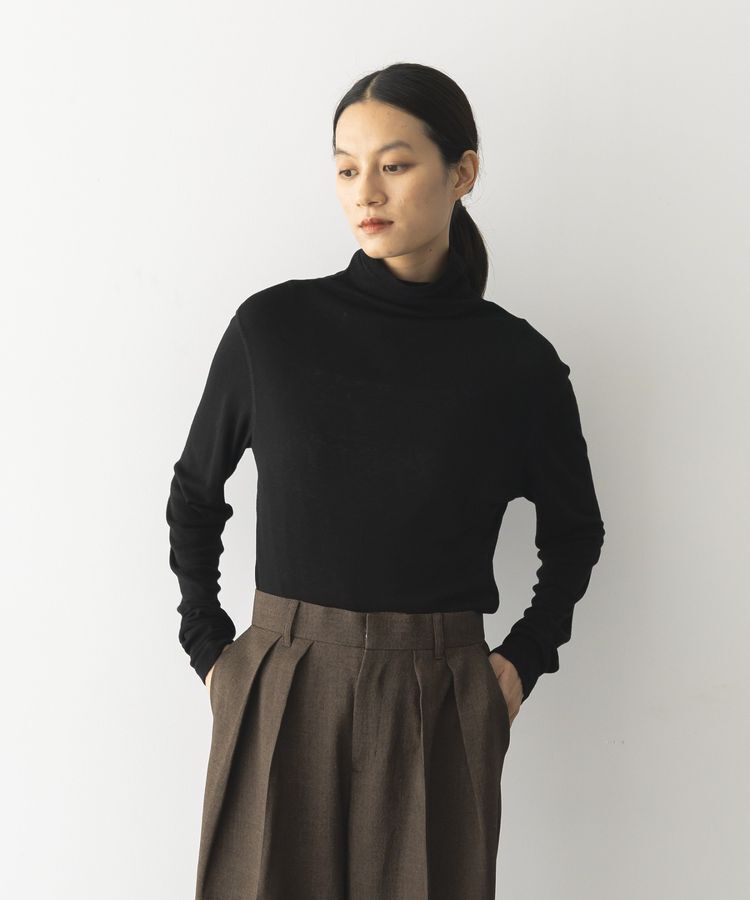 GARAGE OF GOOD CLOTHING「ウール混シアーハイネックプルオーバー」|Tシャツ・カットソー|