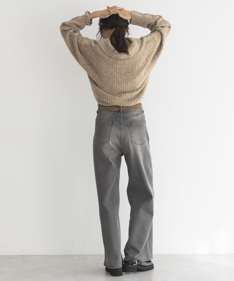 GARAGE OF GOOD CLOTHING「襟付モヘアニットプルオーバー」|ニット・セーター|