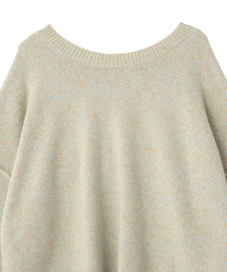 GARAGE OF GOOD CLOTHING「ミックスヤーンショートニットプルオーバー」|ニット・セーター|