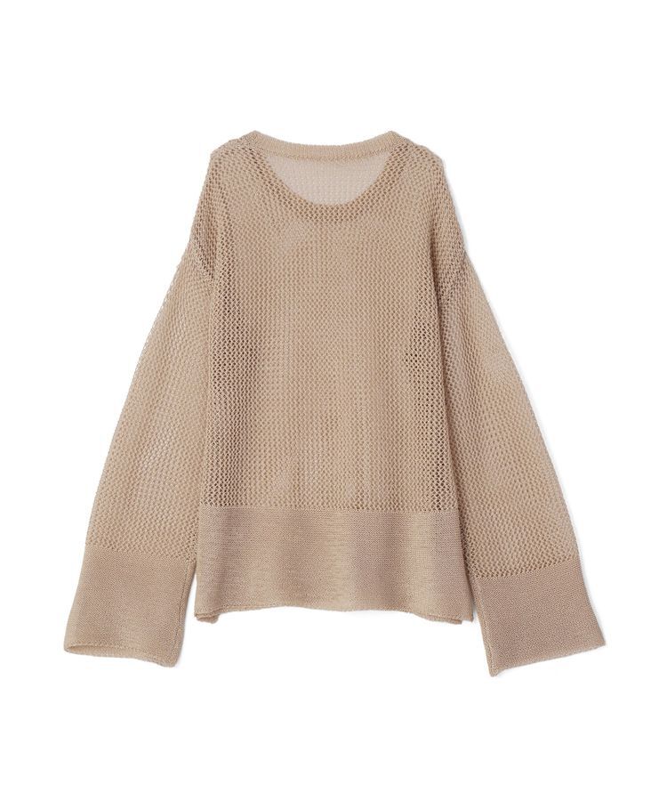 GARAGE OF GOOD CLOTHING「ストローヤーンメッシュプルオーバー」|ニット・セーター|
