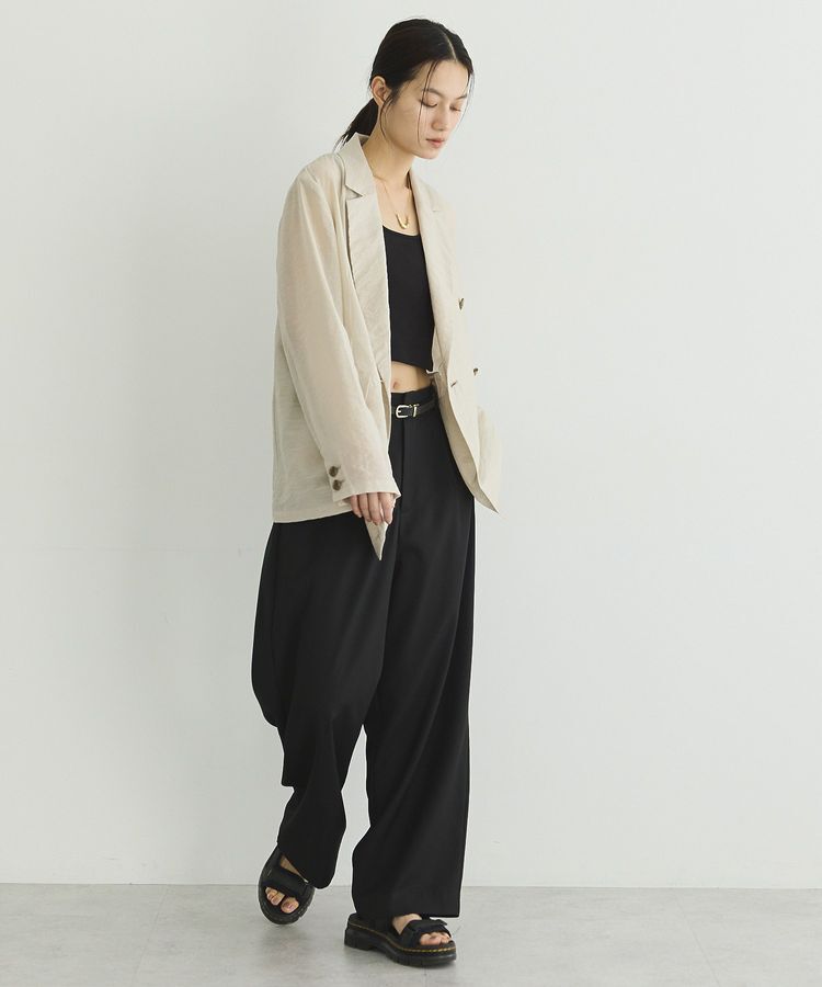 GARAGE OF GOOD CLOTHING「【日本製】シアーダブルブレストテーラードジャケット」|テーラードジャケット|