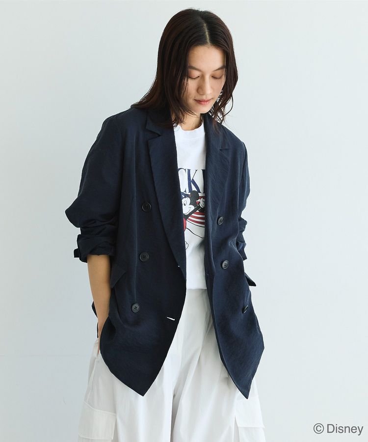 GARAGE OF GOOD CLOTHING「【日本製】シアーダブルブレストテーラードジャケット」|テーラードジャケット|