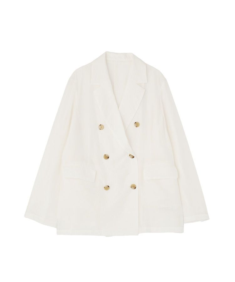 GARAGE OF GOOD CLOTHING「【日本製】シアーダブルブレストテーラードジャケット」|テーラードジャケット|