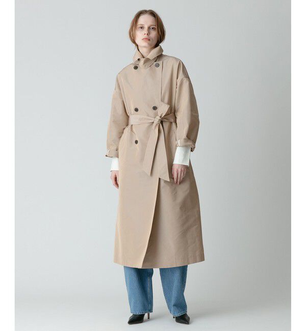 allureville「マイクロタフタトレンチコート」|トレンチコート|