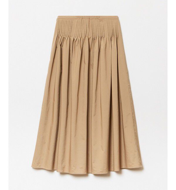 allureville「タフタピンタックギャザースカート」|スカート|