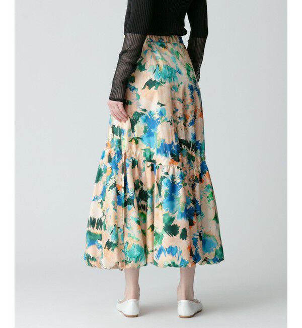 allureville「スイサイフラワーキリカエバルーンスカート」|スカート|