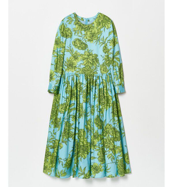 LOULOU WILLOUGHBY「【LOULOU WILLOUGHBY】RATTIフラワープリント衿付きワンピース」|ワンピース|