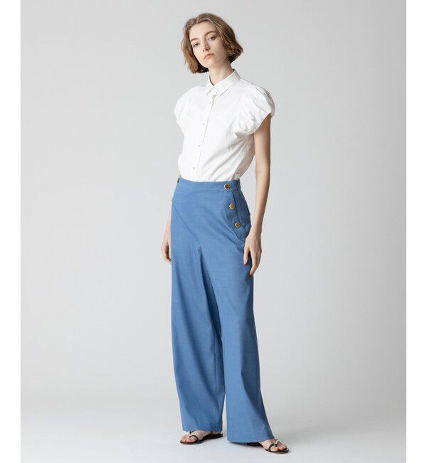 allureville「デニムライクマリンパンツ」|チノ|