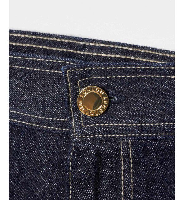 LOULOU WILLOUGHBY「【LOULOU WILLOUGHBY】サイドタックロングデニムスカート」|スカート|