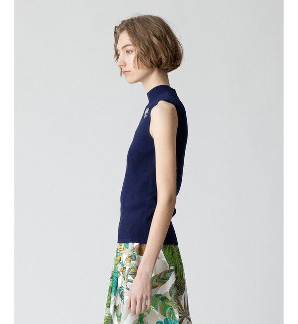 allureville「バック釦ディティールプルオーバー」|ニット・セーター|