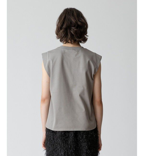 allureville「強撚天竺タックトップス」|Tシャツ・カットソー|