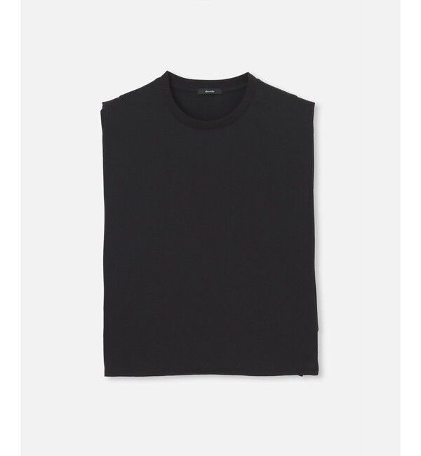 allureville「強撚天竺タックトップス」|Tシャツ・カットソー|