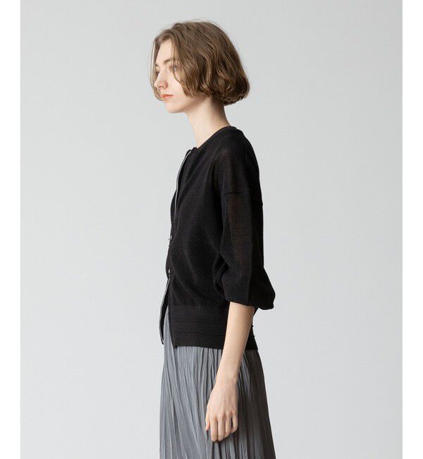 allureville「メッシュブルゾン」|カーディガン|