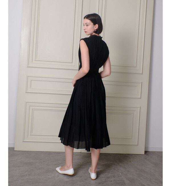 LOULOU WILLOUGHBY「【LOULOU WILLOUGHBY】ランダムプリーツワンピース」|ワンピース|