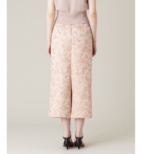 LOULOU WILLOUGHBY「【LOULOU WILLOUGHBY】ラメジャガードスカート」|タイト|