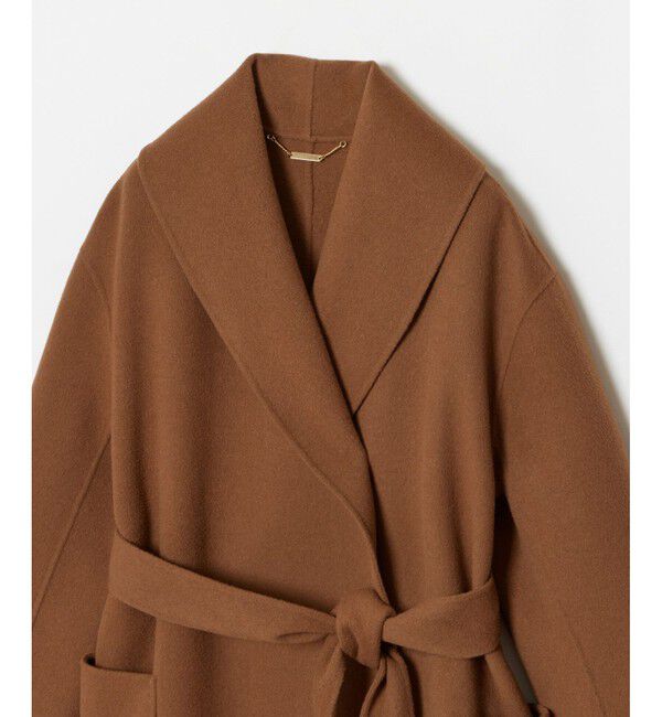 allureville「カシミヤ混リバービックショールコート」|その他|