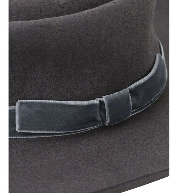 LOULOU WILLOUGHBY「【LOULOU WILLOUGHBY】ベロアリボンハット」|ハット|