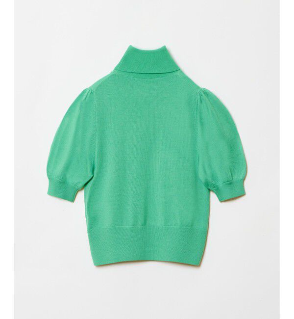 LOULOU WILLOUGHBY「【LOULOU WILLOUGHBY】タートルハーフスリーブプルオーバー」|ニット・セーター|