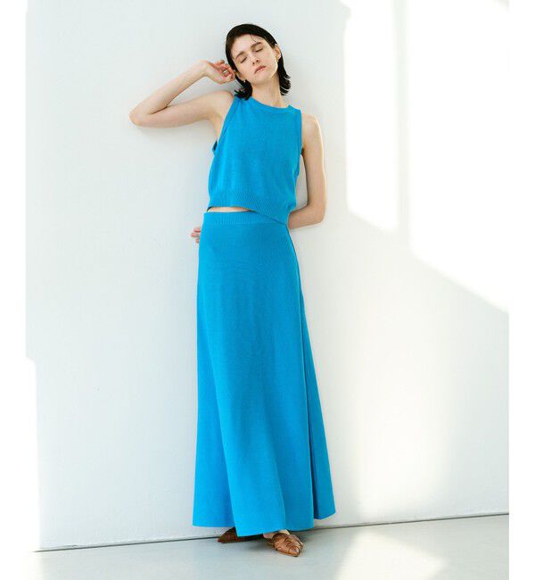 allureville「ハイゲージペーパーヤーンアメスリプルオーバー」|ニット・セーター|