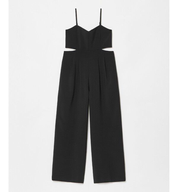 allureville「ストレッチトロサロペットパンツ」|オールインワン|