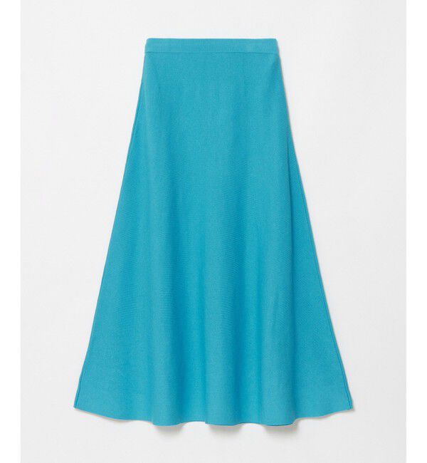 allureville「ハイゲージペーパーヤーンフレアスカート」|フレア|