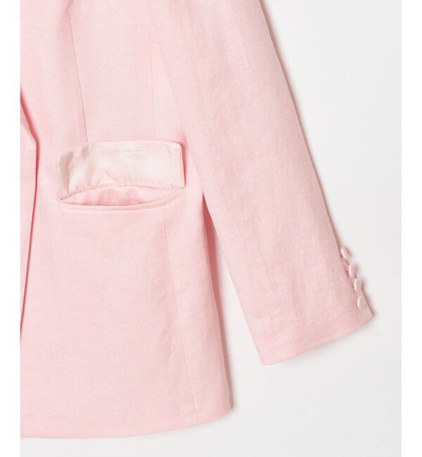 allureville「リオペルアシメフラップポケットジャケット」|テーラードジャケット|