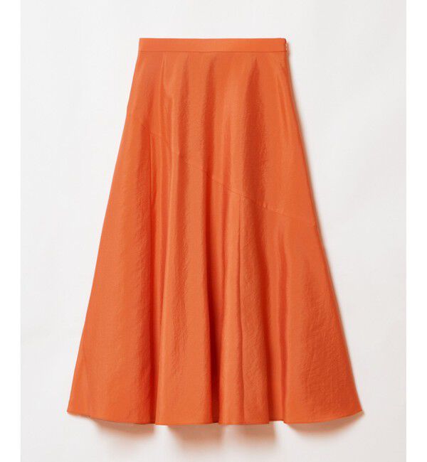 allureville「オーガンジー切替フレアスカート」|スカート|