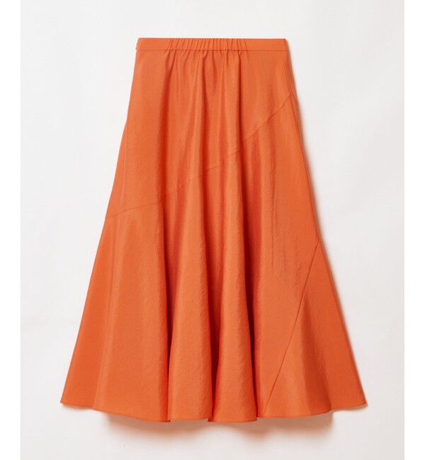 allureville「オーガンジー切替フレアスカート」|スカート|