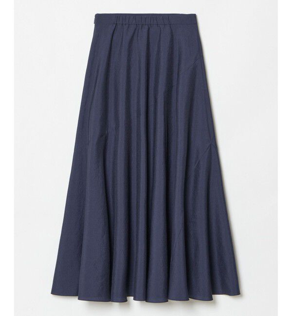 allureville「オーガンジー切替フレアスカート」|スカート|