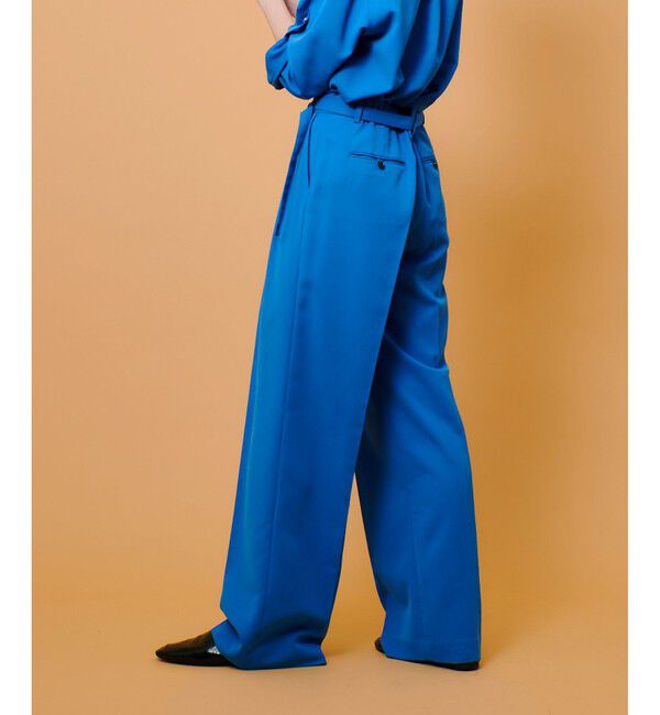 allureville「CRISPYカルゼタックパンツ」|チノ|