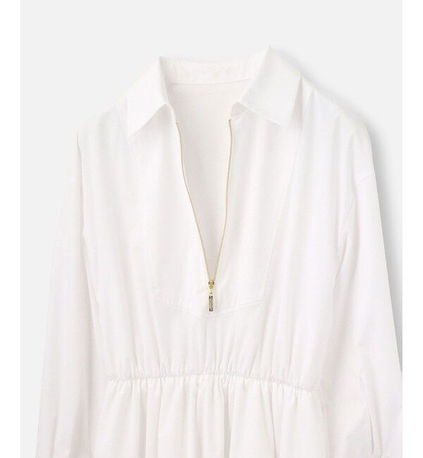 LOULOU WILLOUGHBY「【LOULOU WILLOUGHBY】ボリュームギャザーシャツワンピース」|ワンピース|