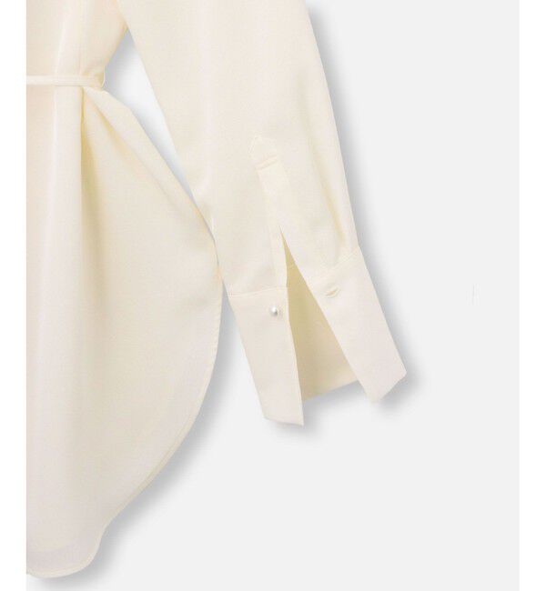 LOULOU WILLOUGHBY「【LOULOU WILLOUGHBY】ビッグカラーロングシャツ」|シャツ・ブラウス|