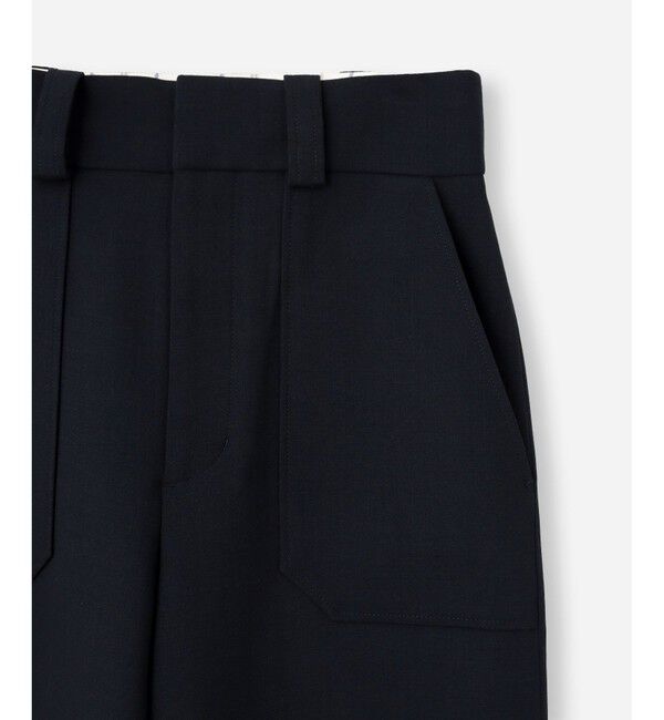 allureville「T/W 2WAYバイヤスワイドパンツ」|サルエル|