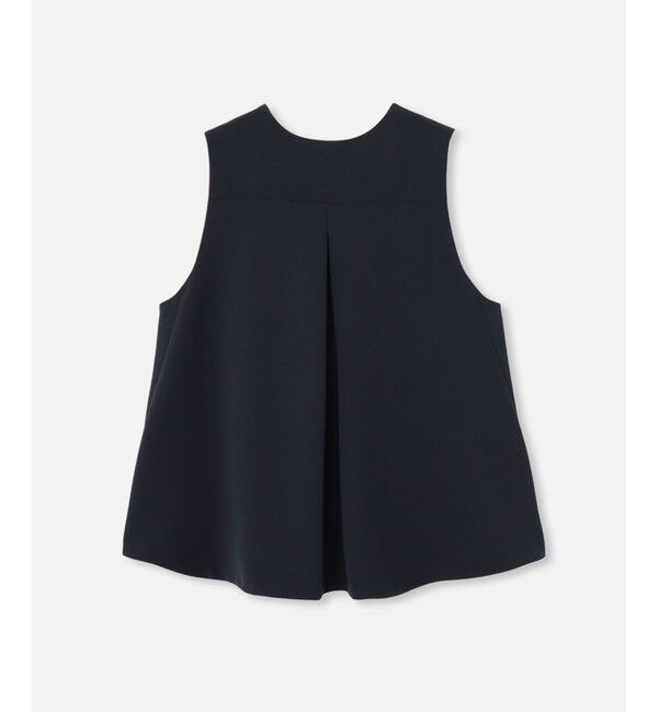 allureville「ダブルクロスドレープジレ」|ベスト・ジレ|