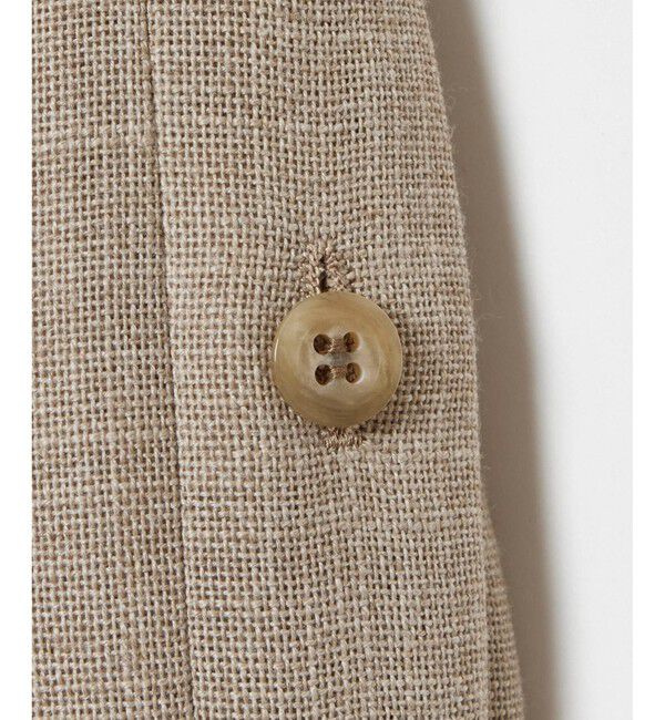 allureville「リネンライクタックワイドパンツ」|チノ|