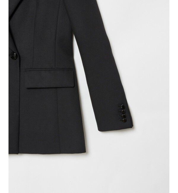 LOULOU WILLOUGHBY「【LOULOU WILLOUGHBY】マットオックスダブルジャケット」|テーラードジャケット|