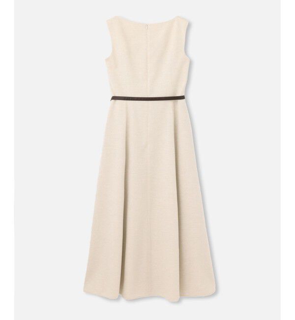 allureville「リネンライクオックスノースリワンピース」|ワンピース|